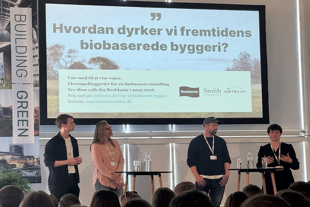 Debat om danske biomaterialer på Building Green i Aarhus